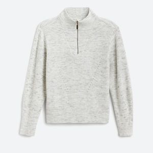 RD STYLE
Laverne Quarter Zip Pointelle Sweater